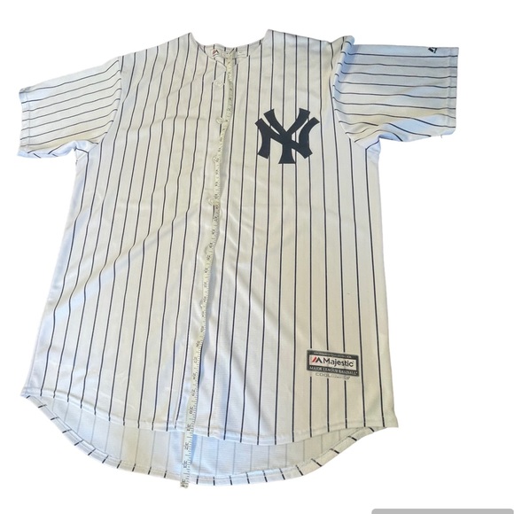 New York Yankees Baseball Jersey, size XLT Blue and White! - Picture 7 of 9